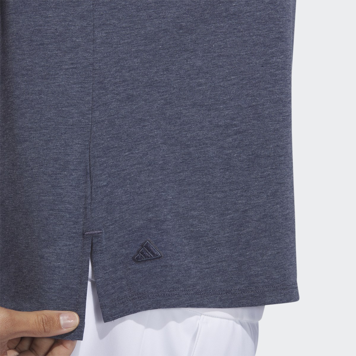 Adidas Go-To Heathered Polo Shirt. 7
