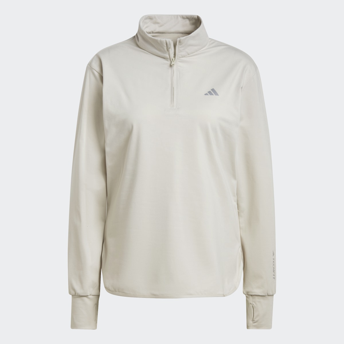 Adidas Techfit AEROREADY Warm Quarter-Zip Training Top. 5