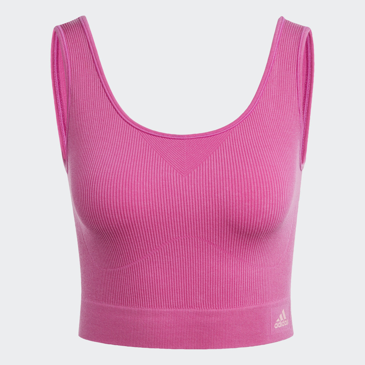 Adidas Cropped Tank 3D Rib. 5