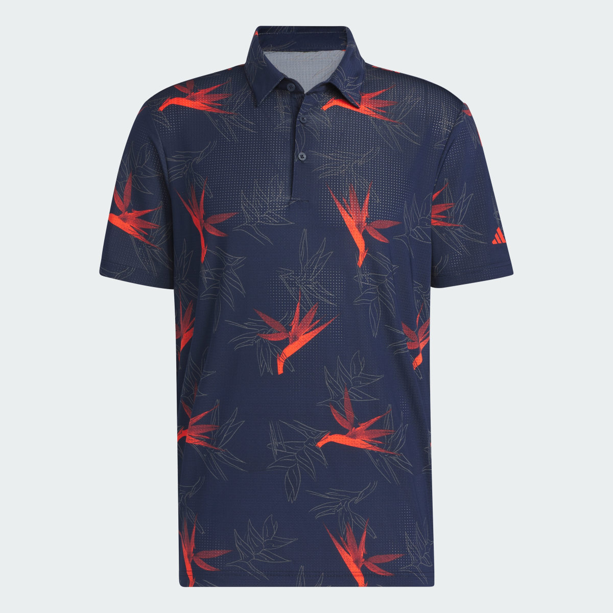 Adidas Oasis Mesh Golf Polo Shirt. 5