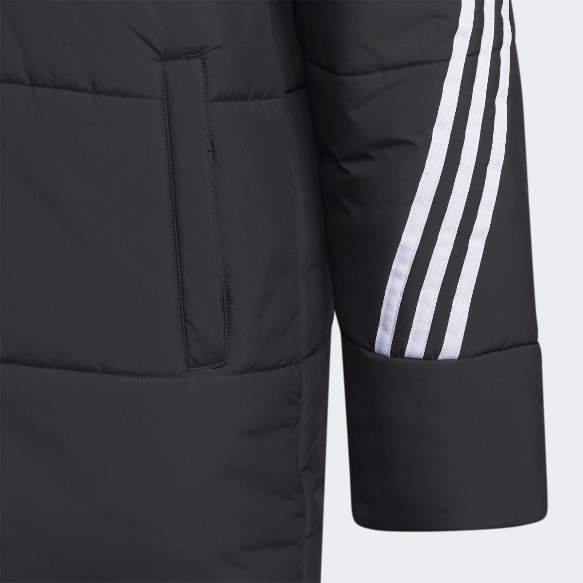 Adidas 3-Streifen Padded Jacke. 5