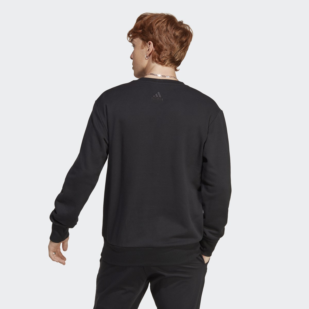 Adidas Sweatshirt em Moletão Essentials. 4