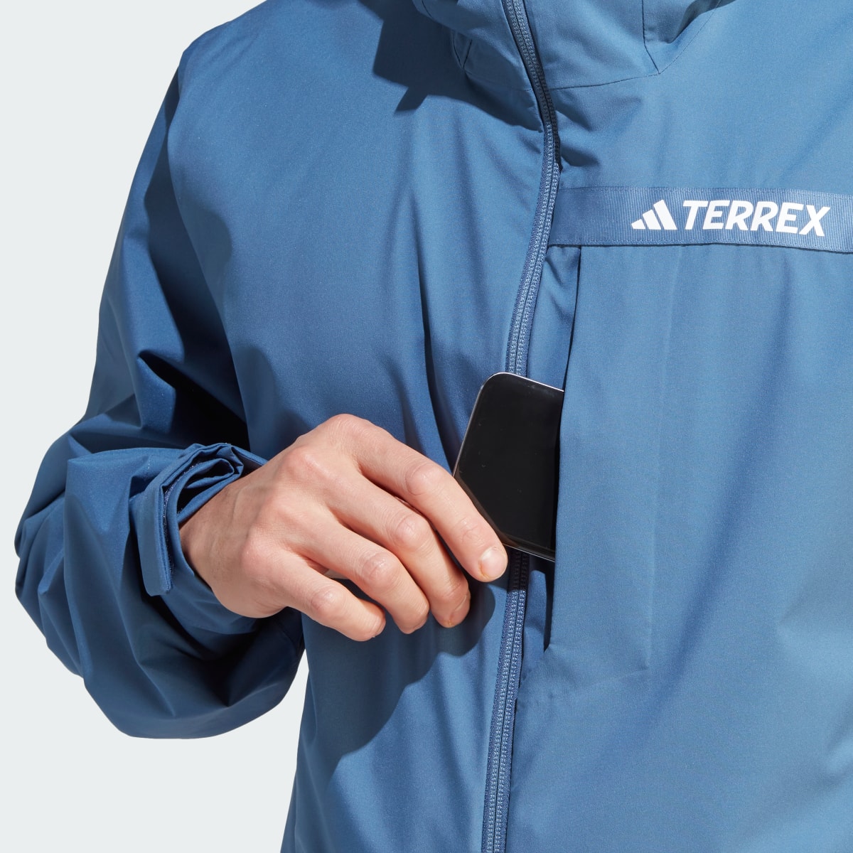 Adidas Terrex Multi RAIN.RDY 2.5-Layer Rain Jacket. 8