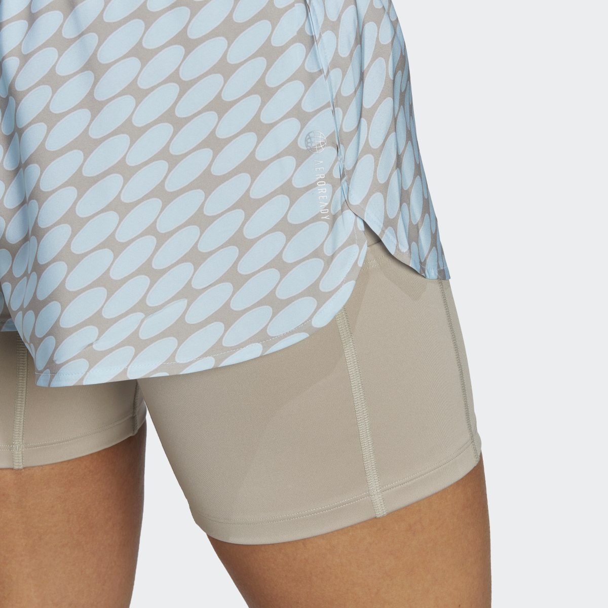 Adidas x Marimekko Run Icons 3 Bar Logo 2-in-1 Running Shorts. 6