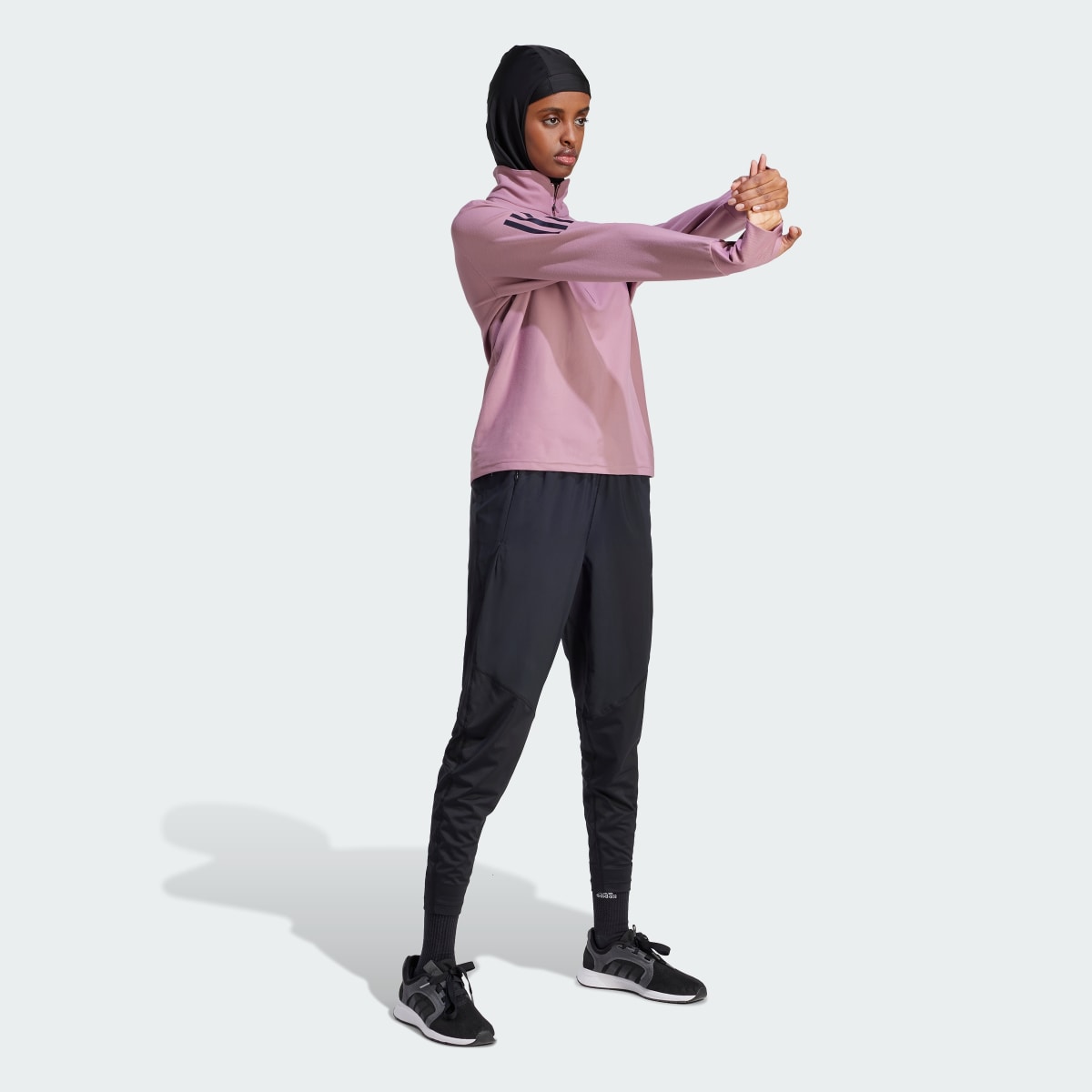 Adidas Sweat-shirt de running 1/2 Zip Own the Run. 4