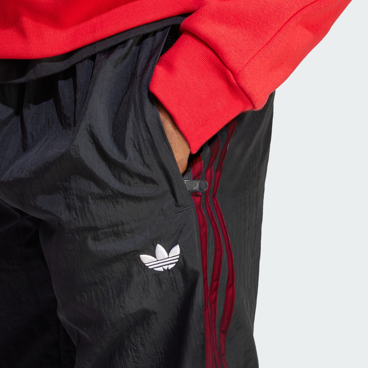 Adidas Rekive Woven Track Tracksuit Bottoms. 5