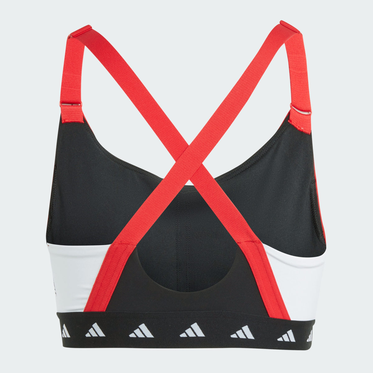 Adidas Brassière de training colorblock Powerimpact Techfit Maintien moyen. 6