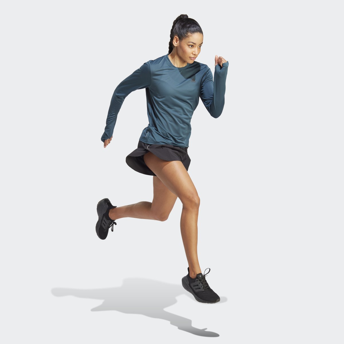 Adidas Run Icons Running Long Sleeve Tee. 4