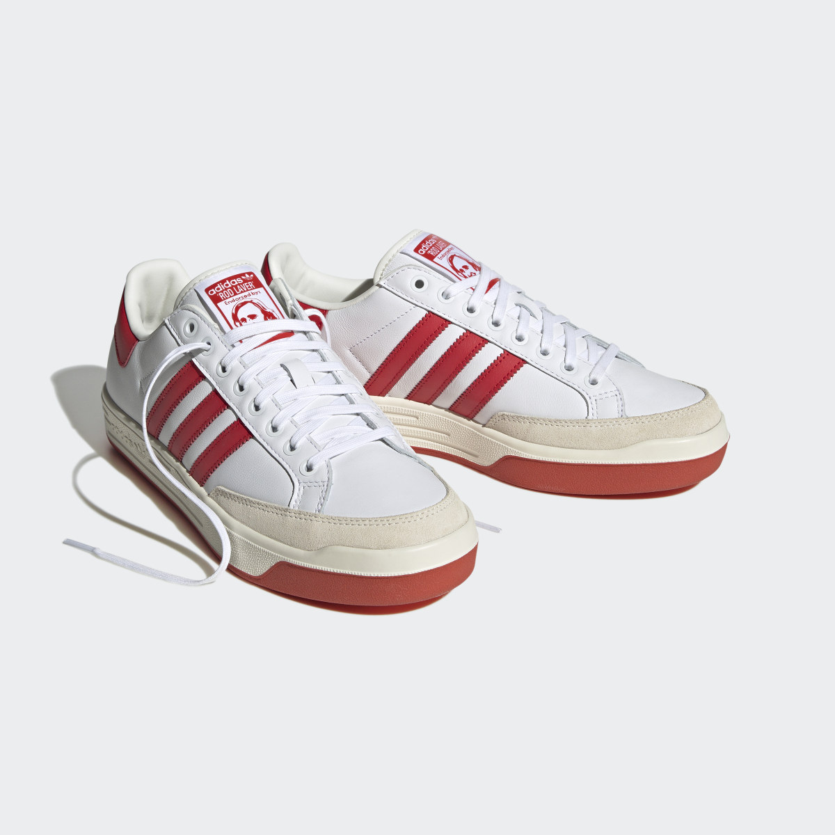 Adidas Rod Laver Stripes Shoes. 5