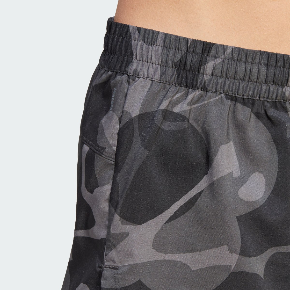 Adidas Pacer Train Essentials Floral-Print Woven Shorts. 7