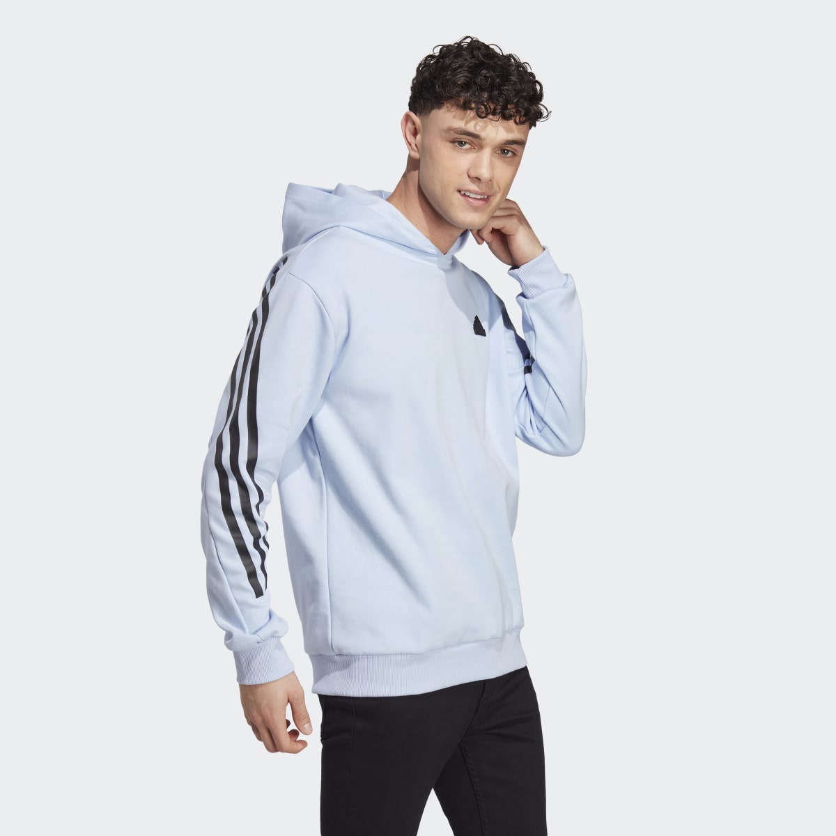 Adidas Future Icons 3-Stripes Hoodie. 4