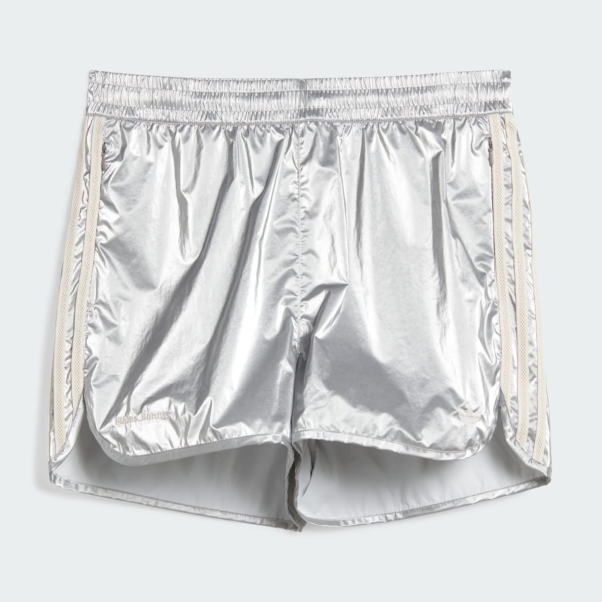 Adidas Wales Bonner Silver Shorts. 4