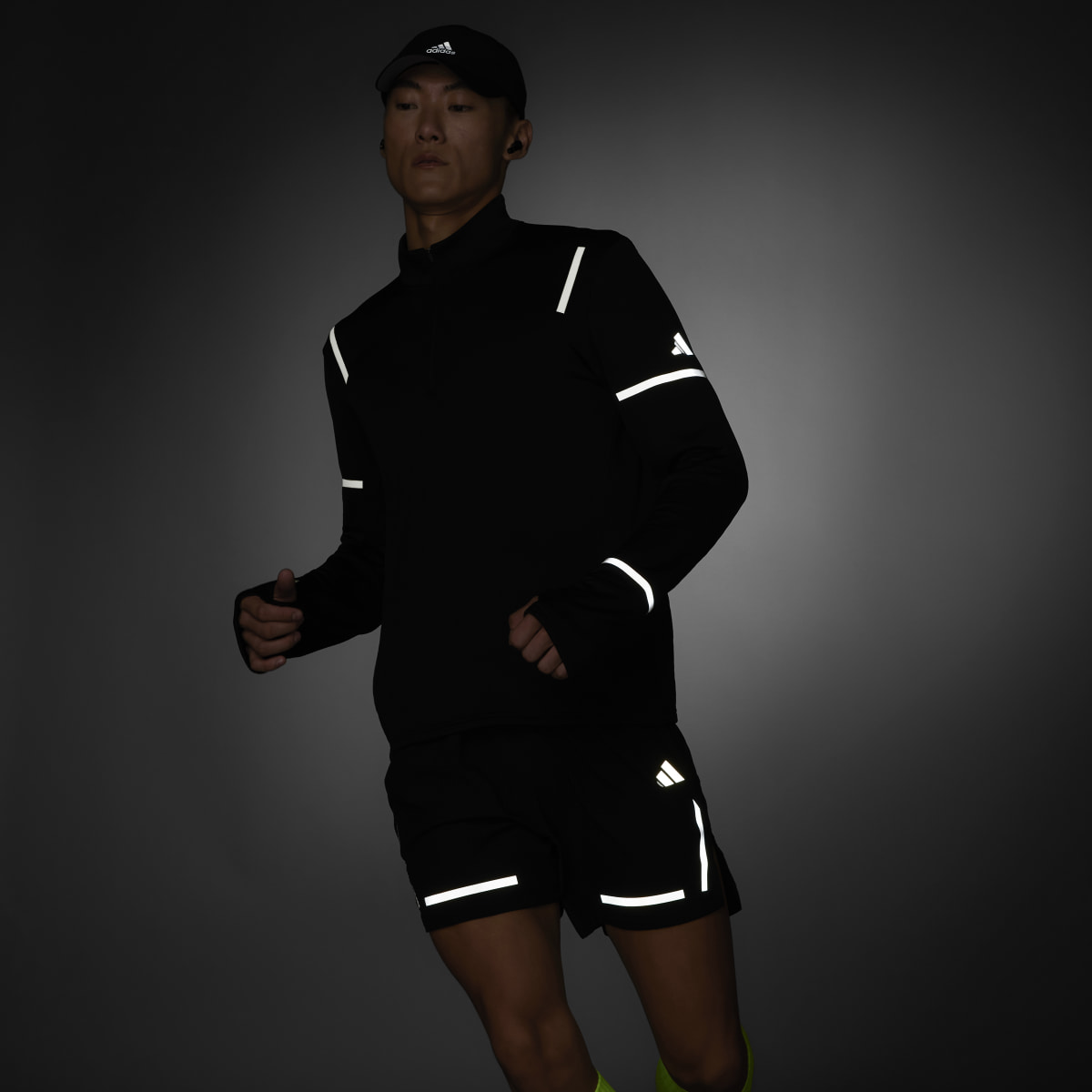 Adidas Maglia X-City Reflect At Night 1/2 Zip. 9