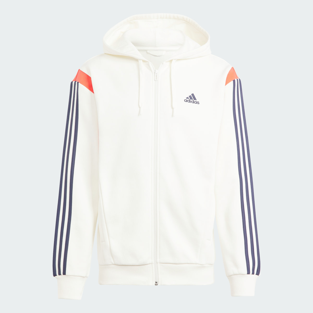 Adidas Chaqueta con capucha Colourblock. 5