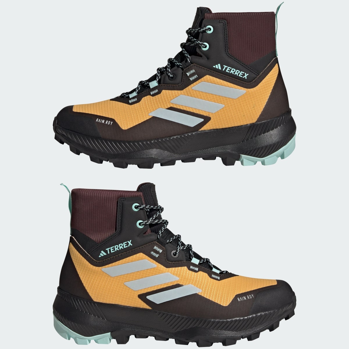 Adidas Terrex WMN MID RAIN.RDY Hiking Shoes. 9