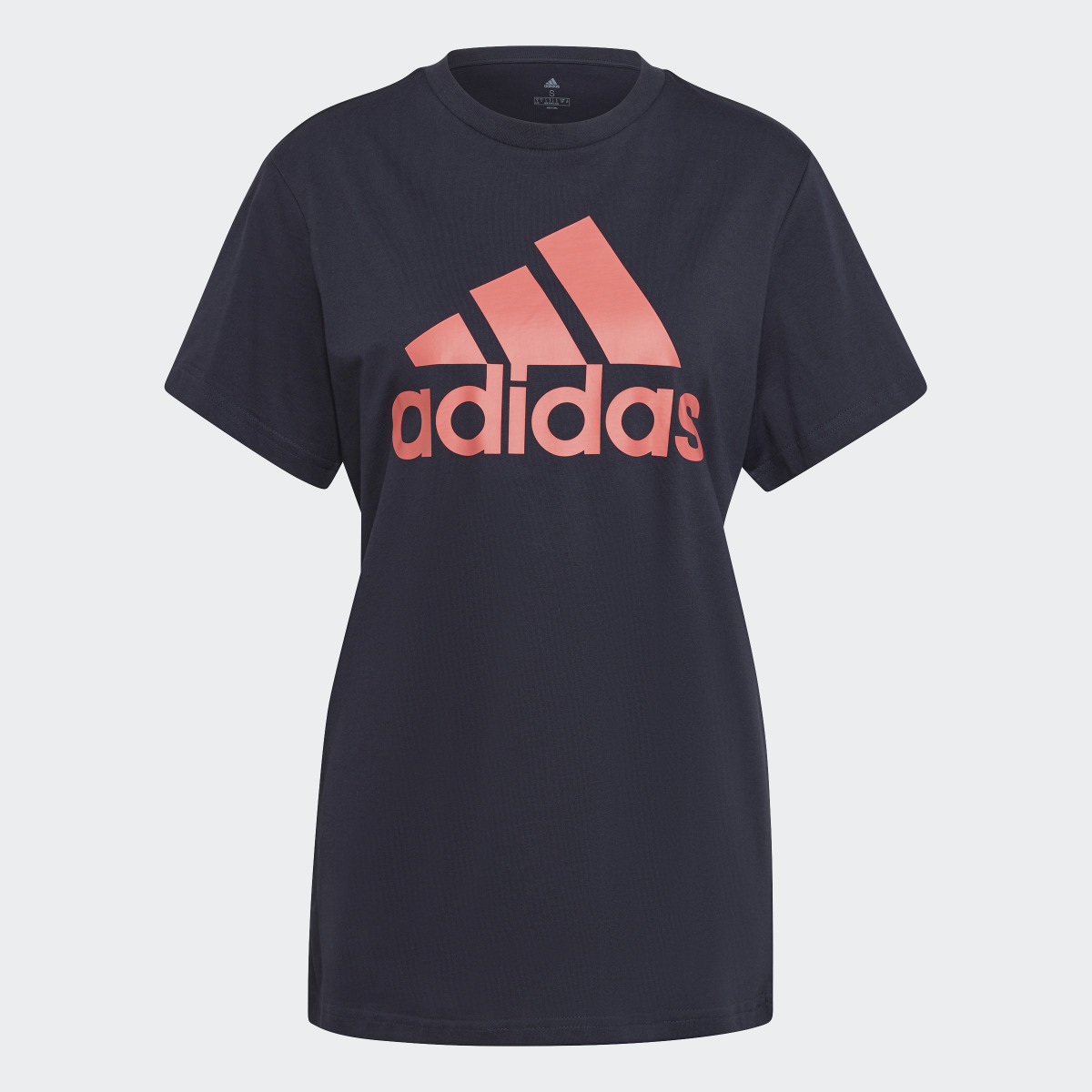 Adidas Essentials Logo Boyfriend T-Shirt. 5