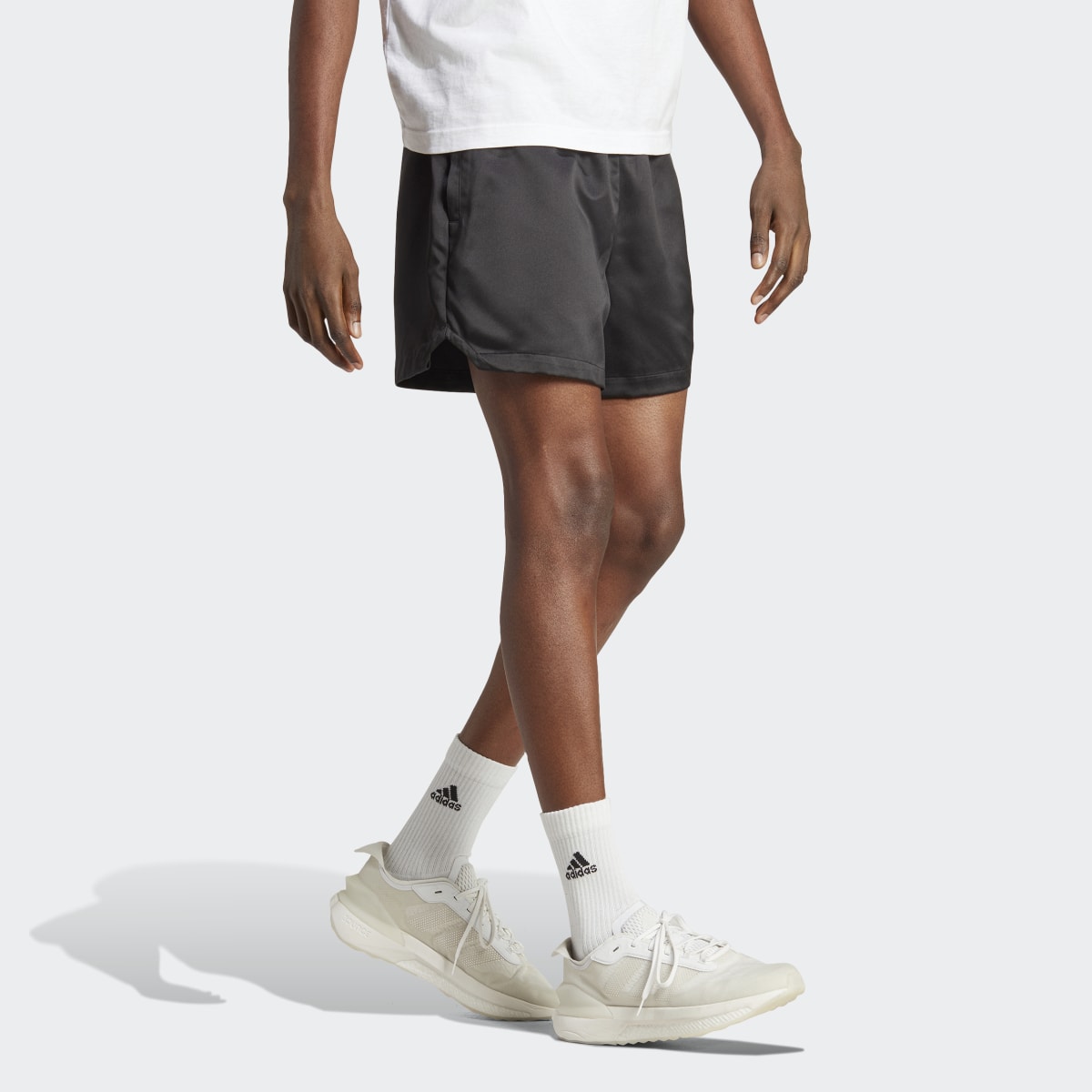 Adidas Satin Shorts. 4