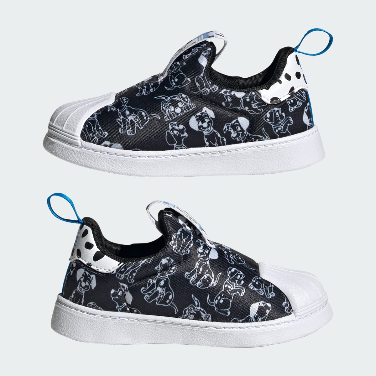 Adidas Originals x Disney 101 Dalmatians Superstar 360 Kids Ayakkabı. 8