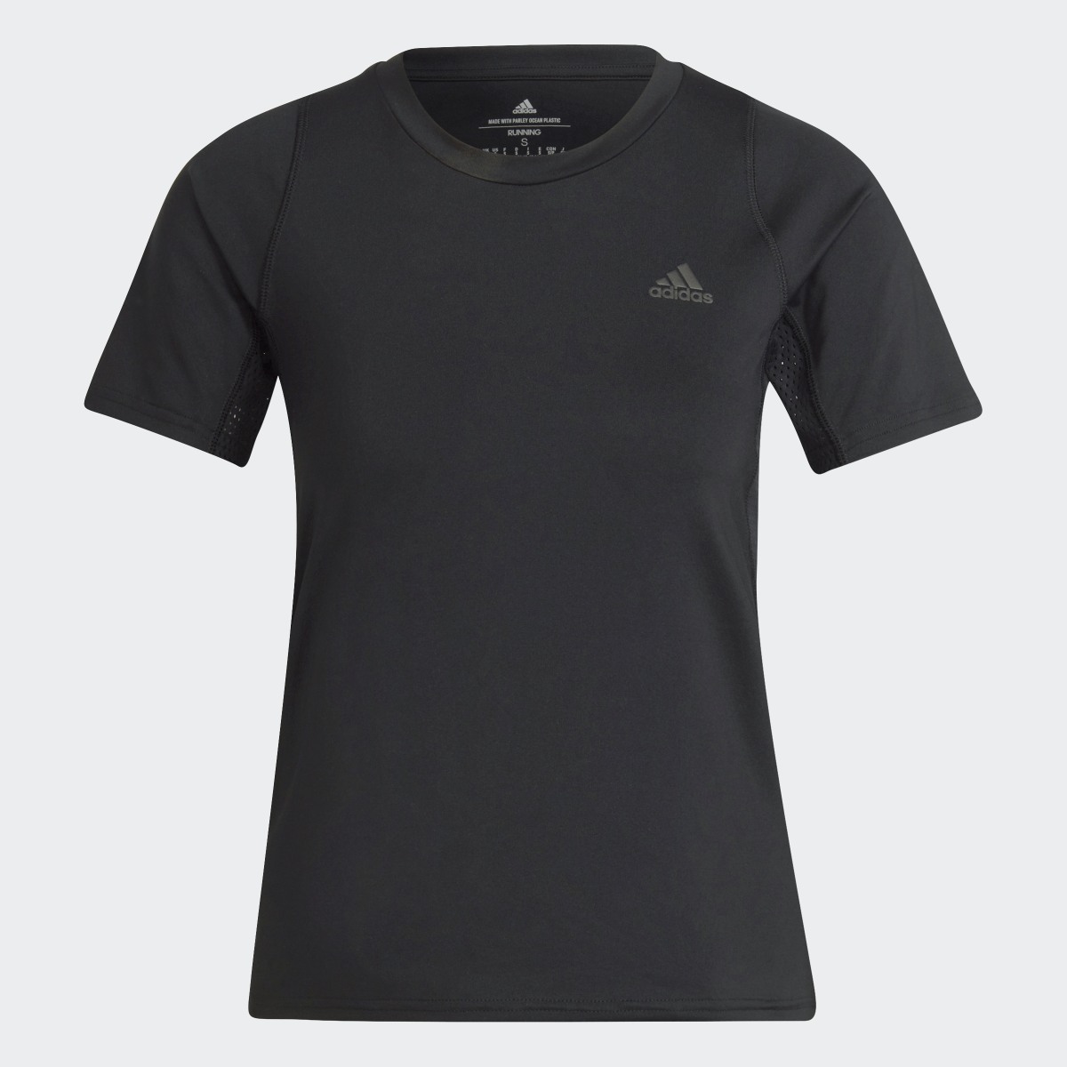 Adidas Run Fast Parley Ocean Plastic Running T-Shirt. 5