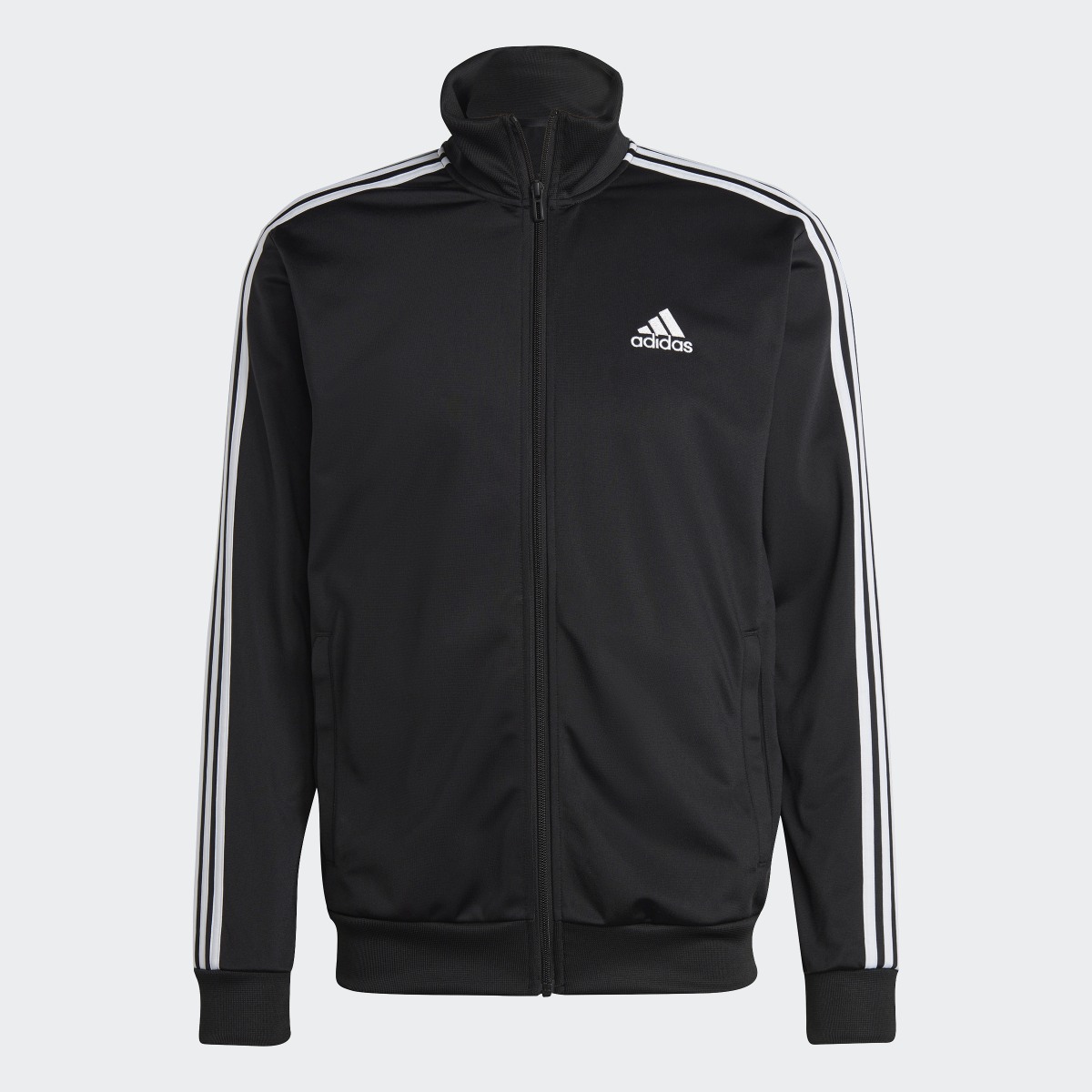 Adidas Basic 3-Streifen Tricot Trainingsanzug. 8