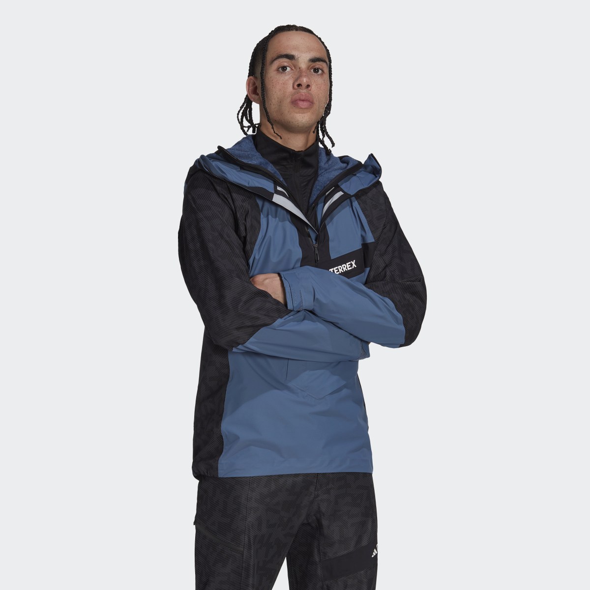 Adidas Anorak RAIN.RDY Techrock TERREX. 10