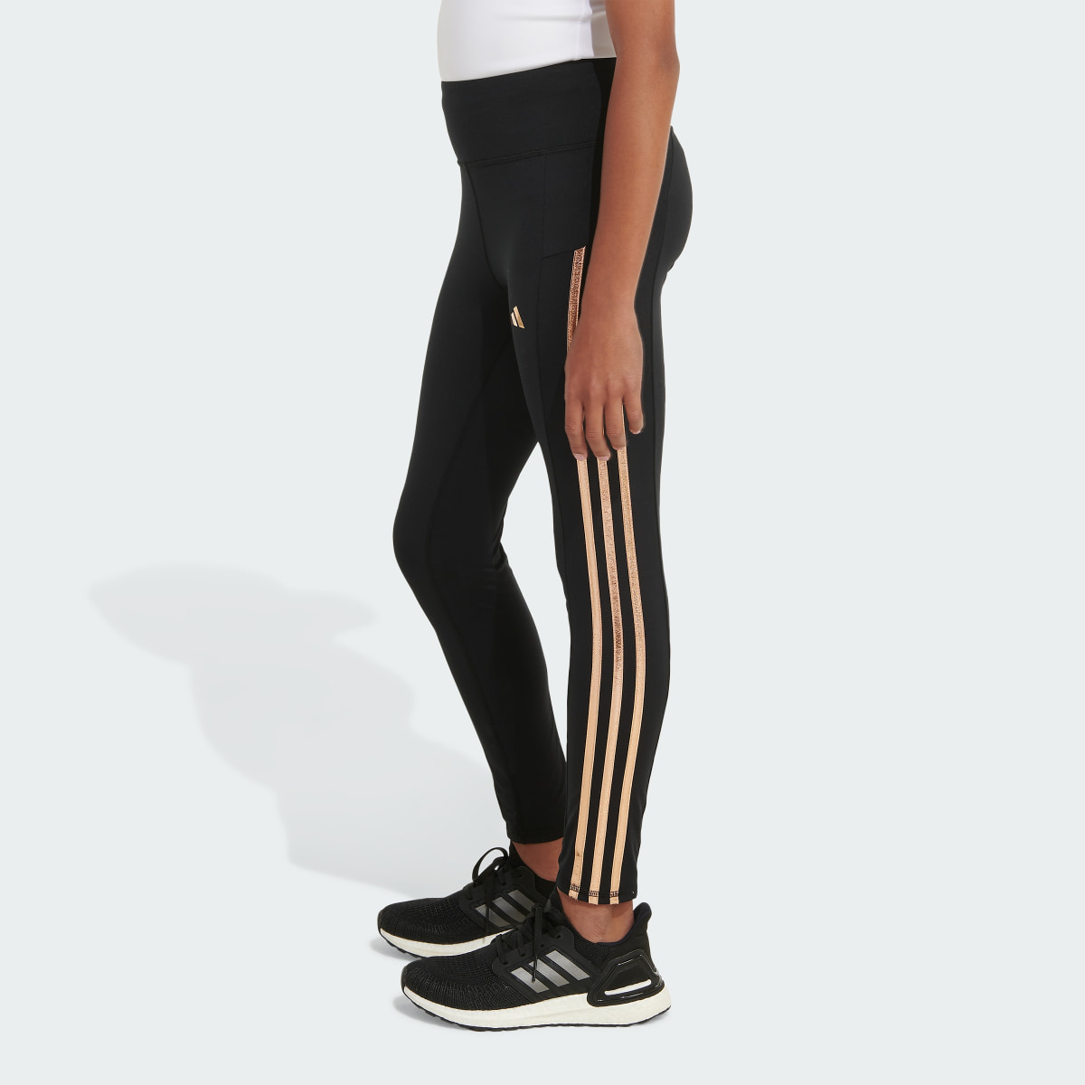 Adidas 3-Stripe Cell Phone Pocket Cozy Leggings. 6