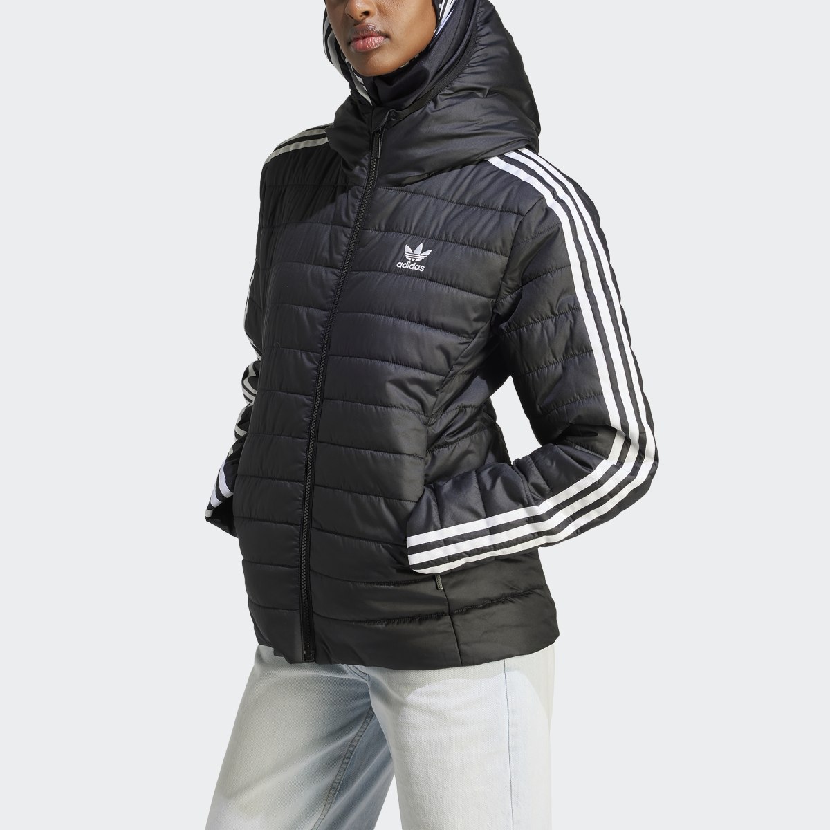 Adidas slim jacket sale