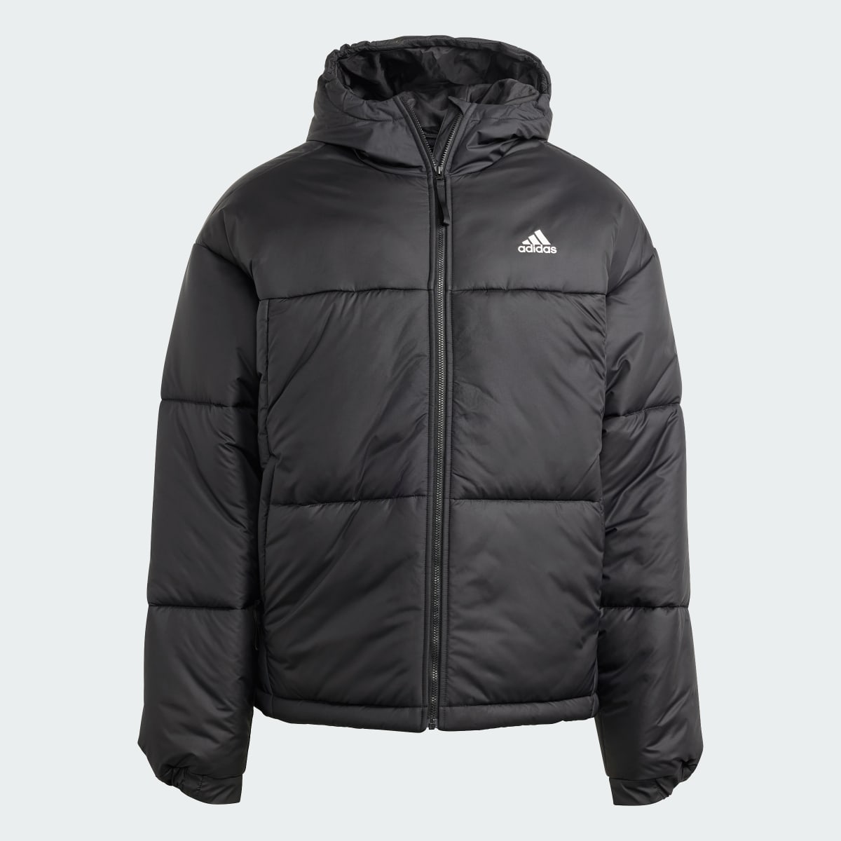 Adidas BSC 3-Stripes Puffy Hooded Jacket. 5