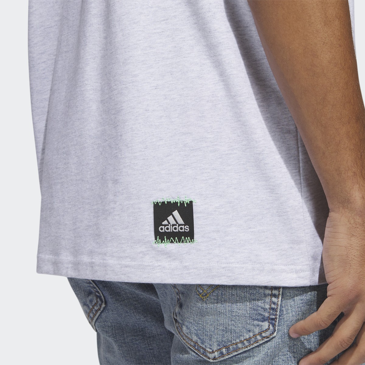 Adidas Power Logo Graphic Tee. 7