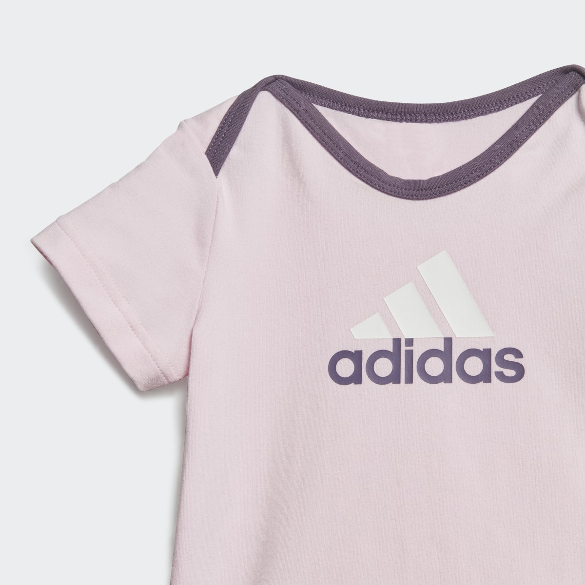 Adidas Completo Essentials Big Logo Bodysuit and Beanie Infant. 6