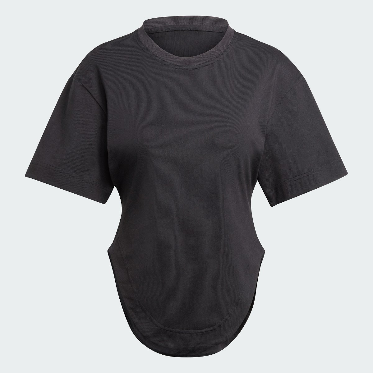 Adidas by Stella McCartney Sportswear Curved Hem T-Shirt. 6