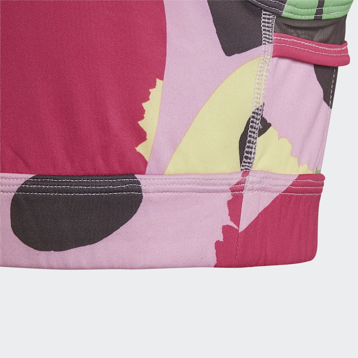 Adidas x Marimekko Believe This AEROREADY Training Floral-Print Bustier. 5