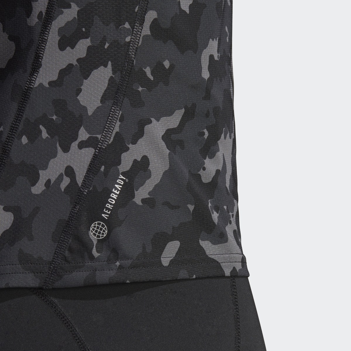 Adidas Own the Run Camo Running Tank Top. 6