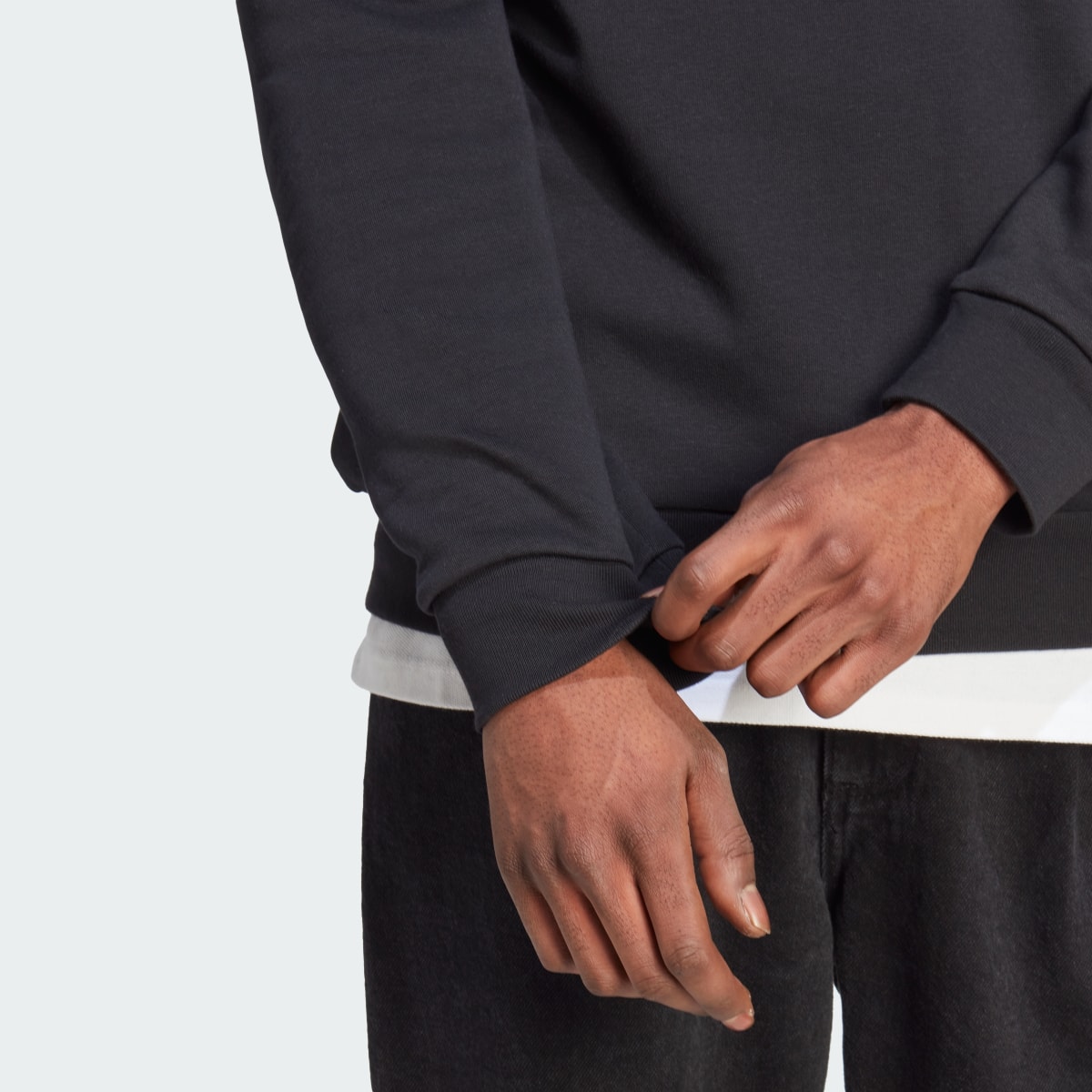 Adidas Sweatshirt em Fleece Essentials. 7