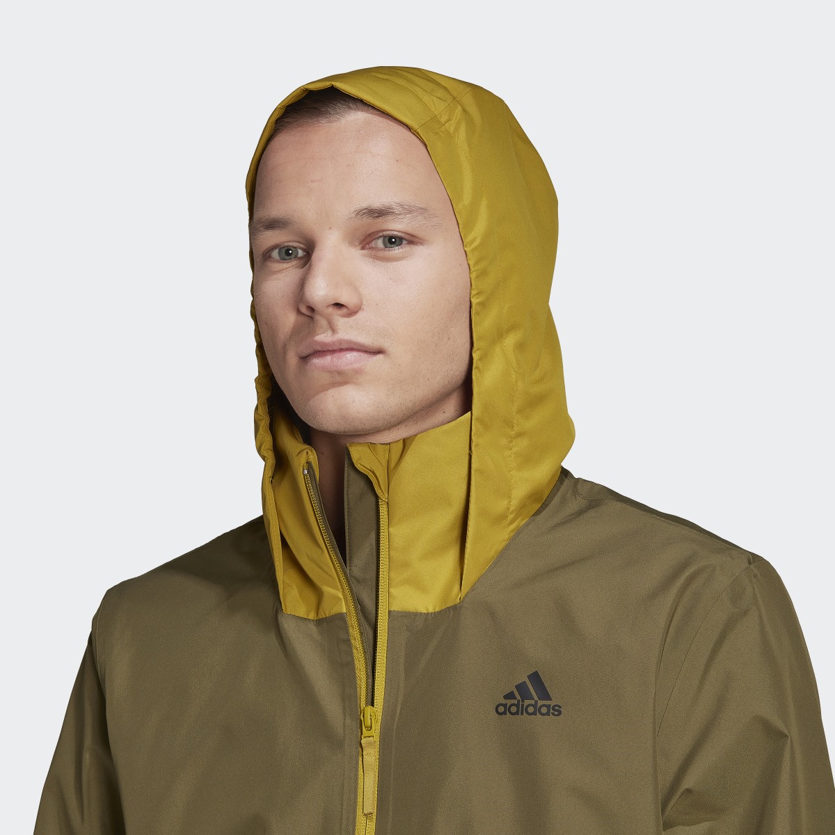 Adidas Giacca BSC 3-Stripes RAIN.RDY. 10