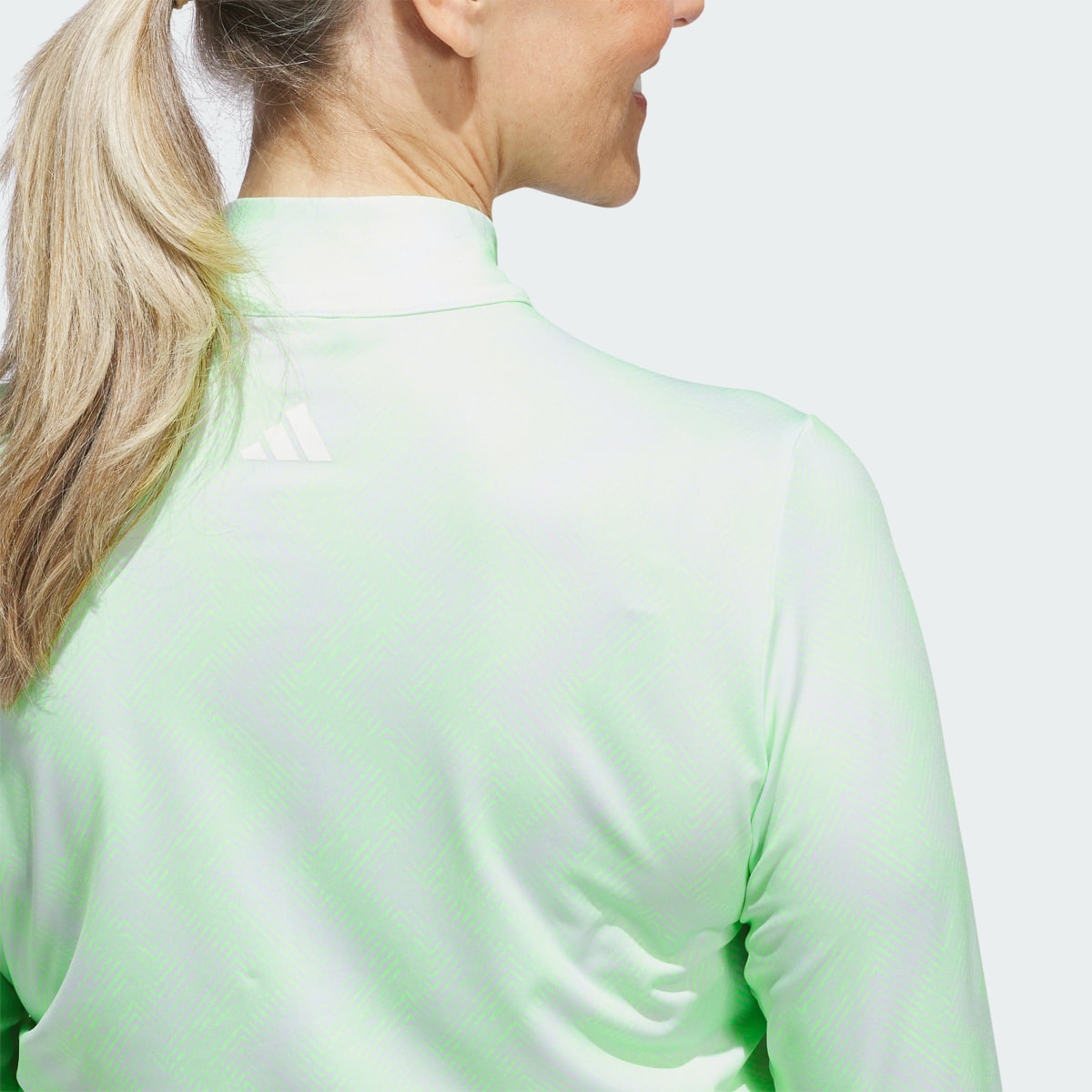 Adidas Półgolf Women's Ultimate365 Printed Quarter-Zip. 7