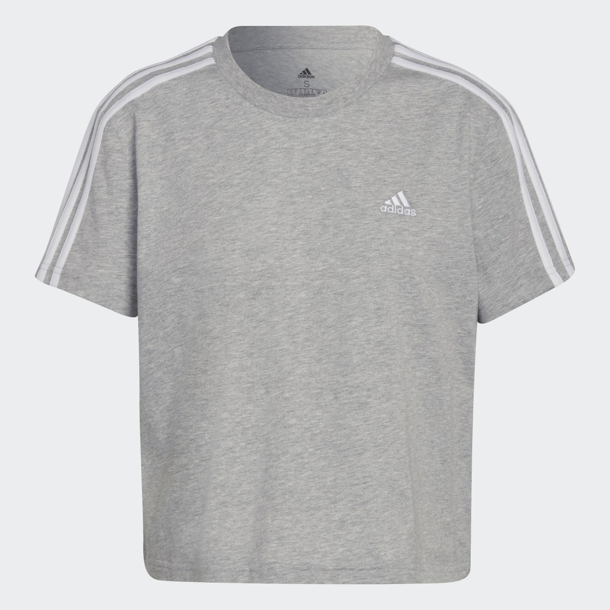 Adidas Essentials Loose 3-Stripes Kısa Üst. 5