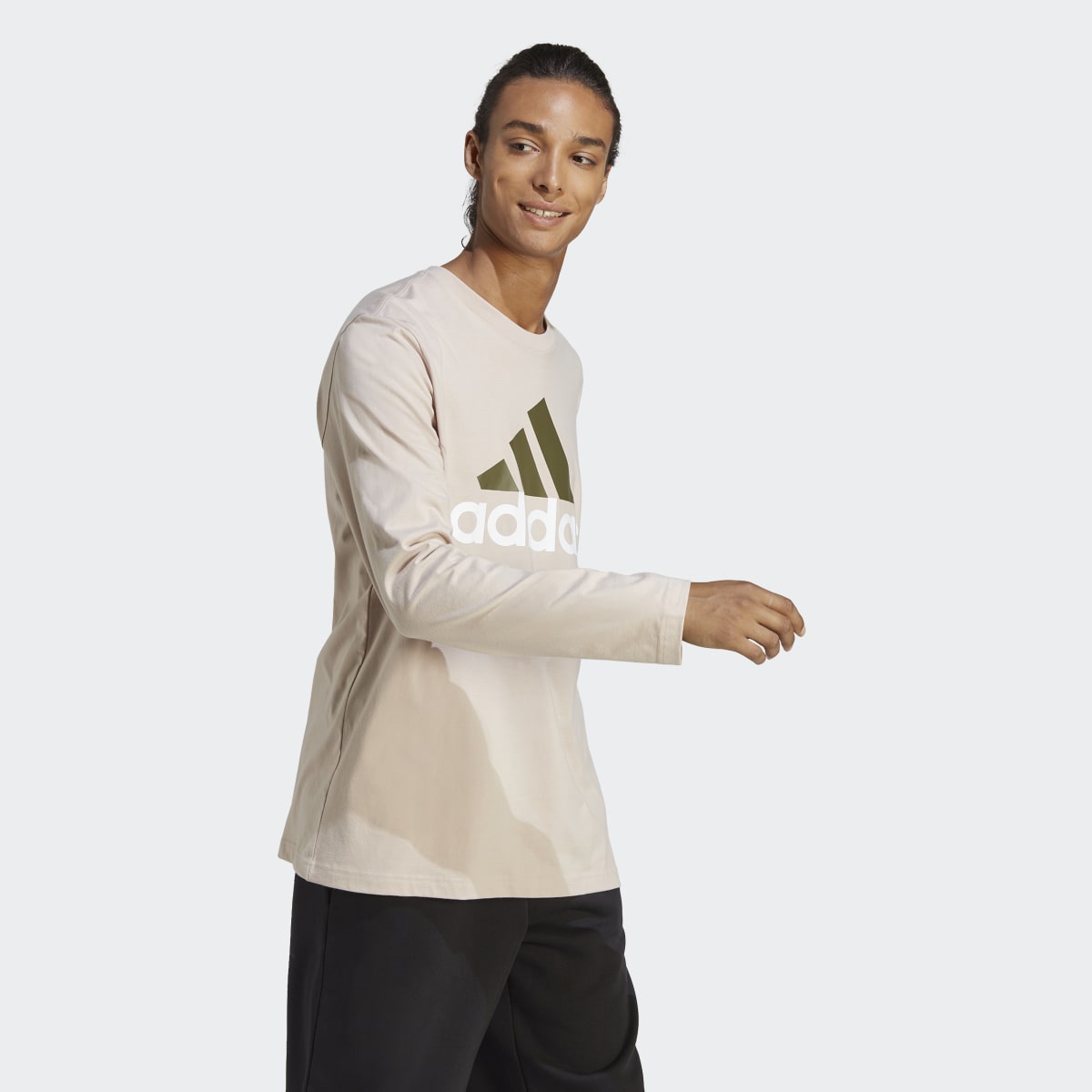 Adidas Essentials Long Sleeve Tee. 4