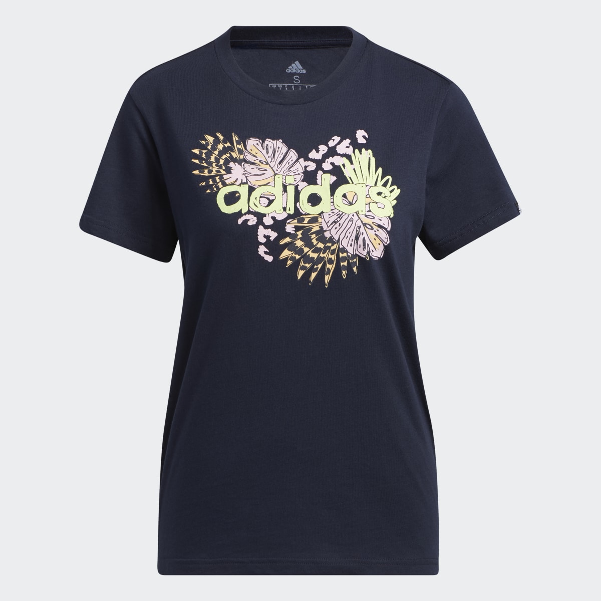 Adidas Farm Print Graphic T-Shirt. 5