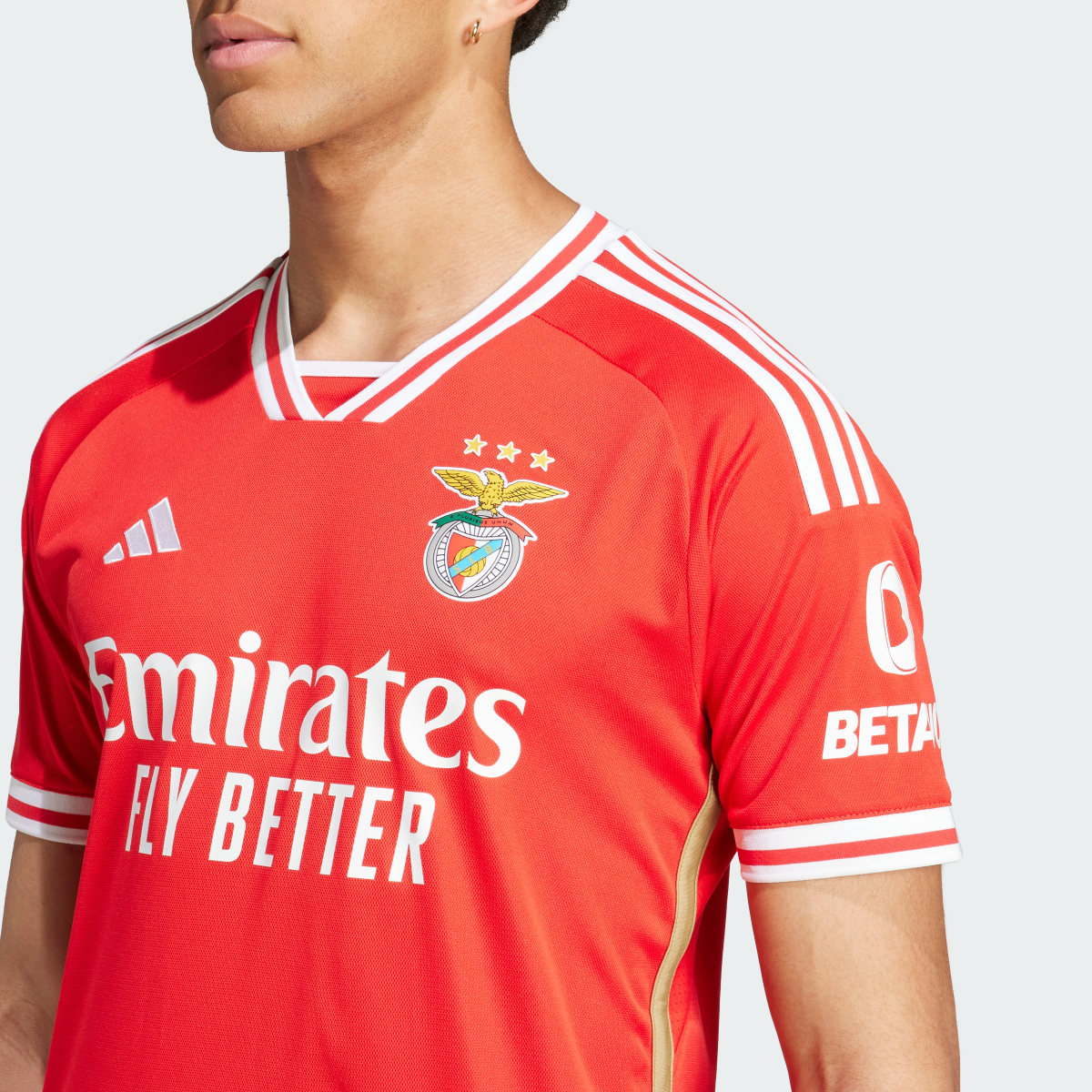 Adidas Benfica 23/24 Home Jersey. 7