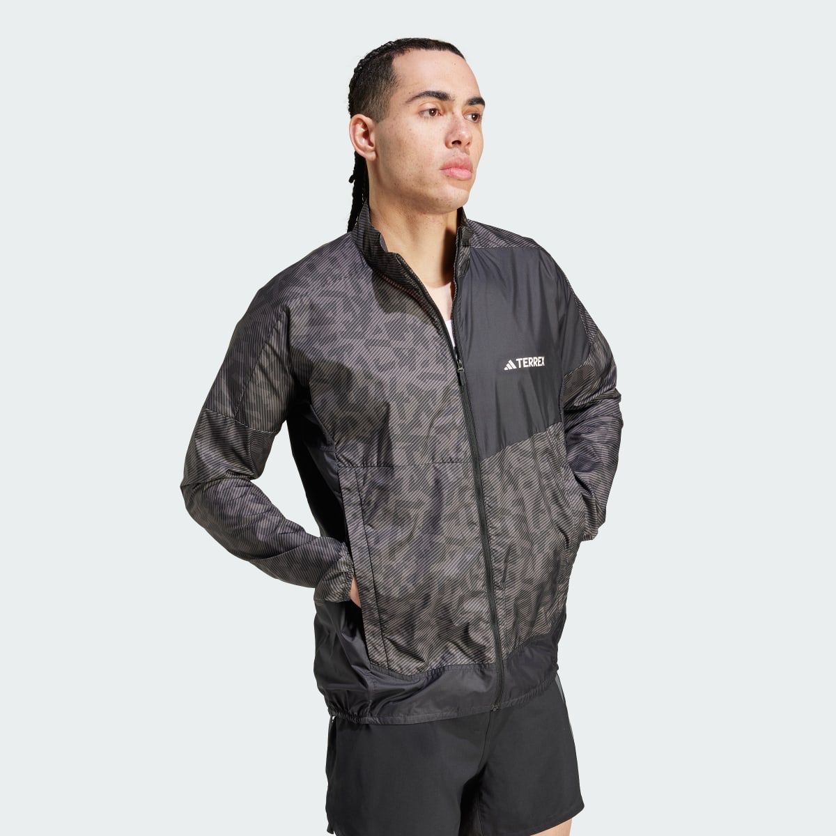 Adidas Terrex Trail Running Wind Jacket. 4