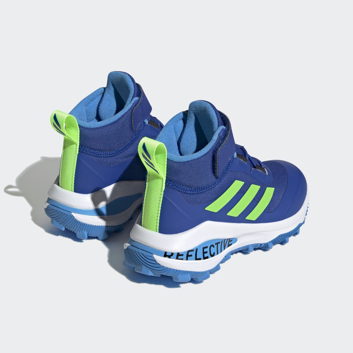 Adidas Chaussure de running à lacets élastiques et scratch sur le dessus FortaRun All Terrain Cloudfoam Sport. 9