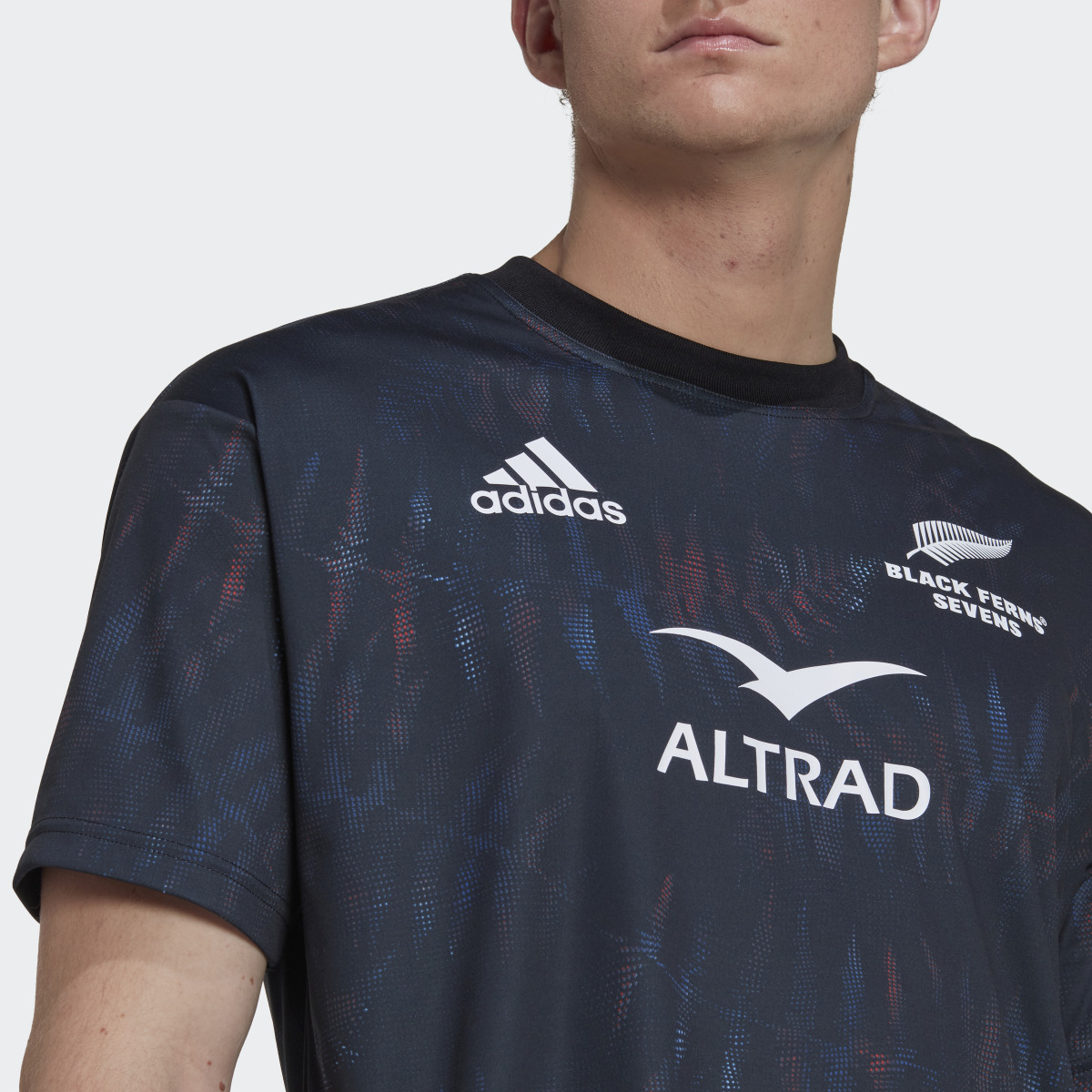 Adidas Camiseta primera equipación Black Ferns Sevens (Género neutro). 7