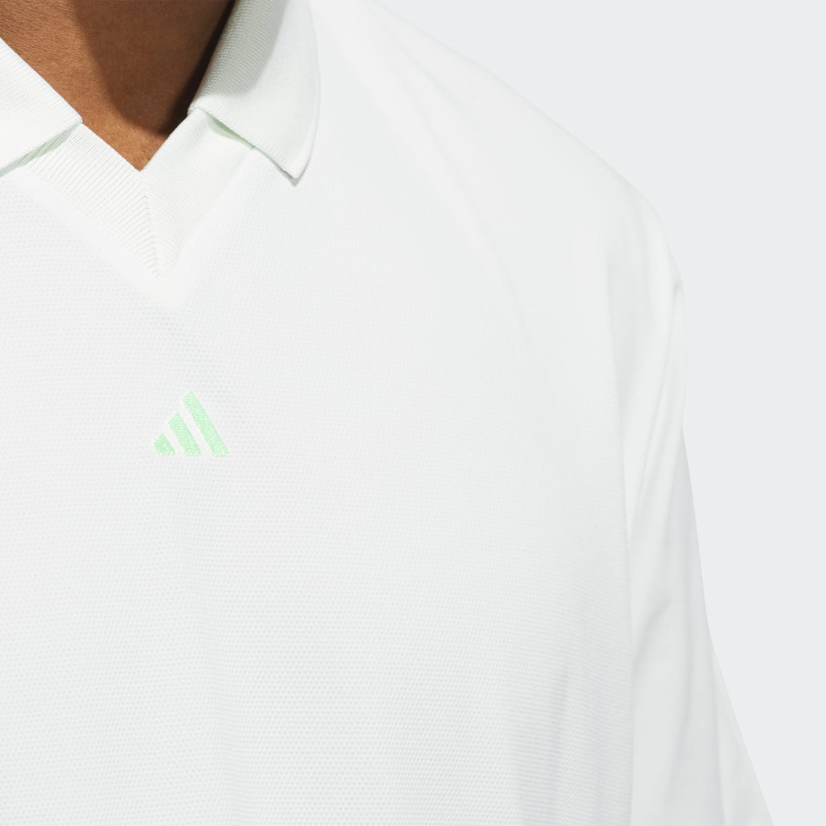 Adidas Ultimate365 Twistknit Piqué Polo Shirt. 7