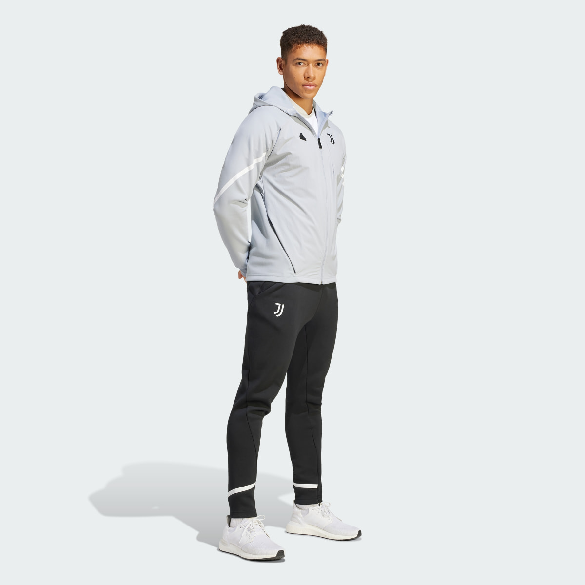 Adidas Juventus Designed for Gameday Full-Zip Hoodie. 4