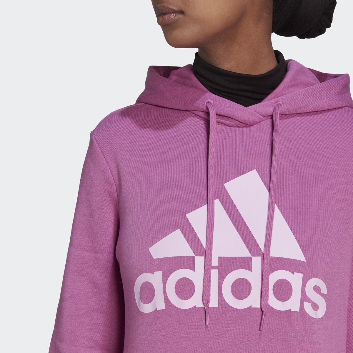 Adidas Essentials Logo Fleece Hoodie. 6