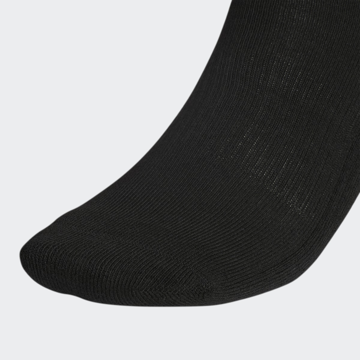adidas Athletic Cushioned Crew Socks 6 Pairs - Black