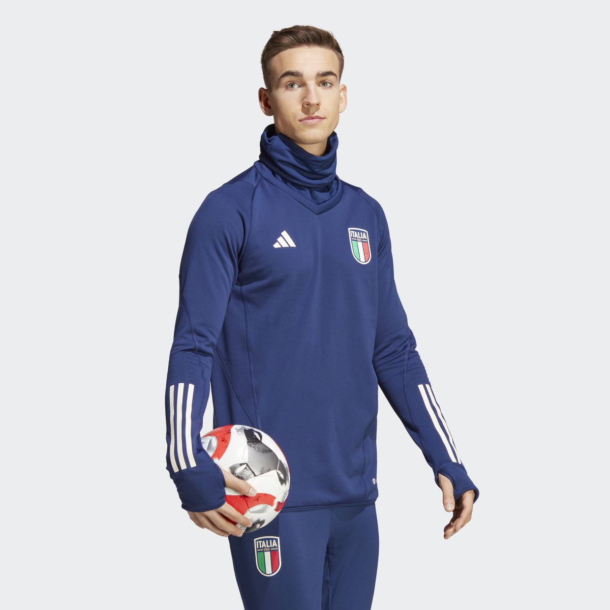 Adidas Italien Tiro 23 Pro Warm Oberteil. 4