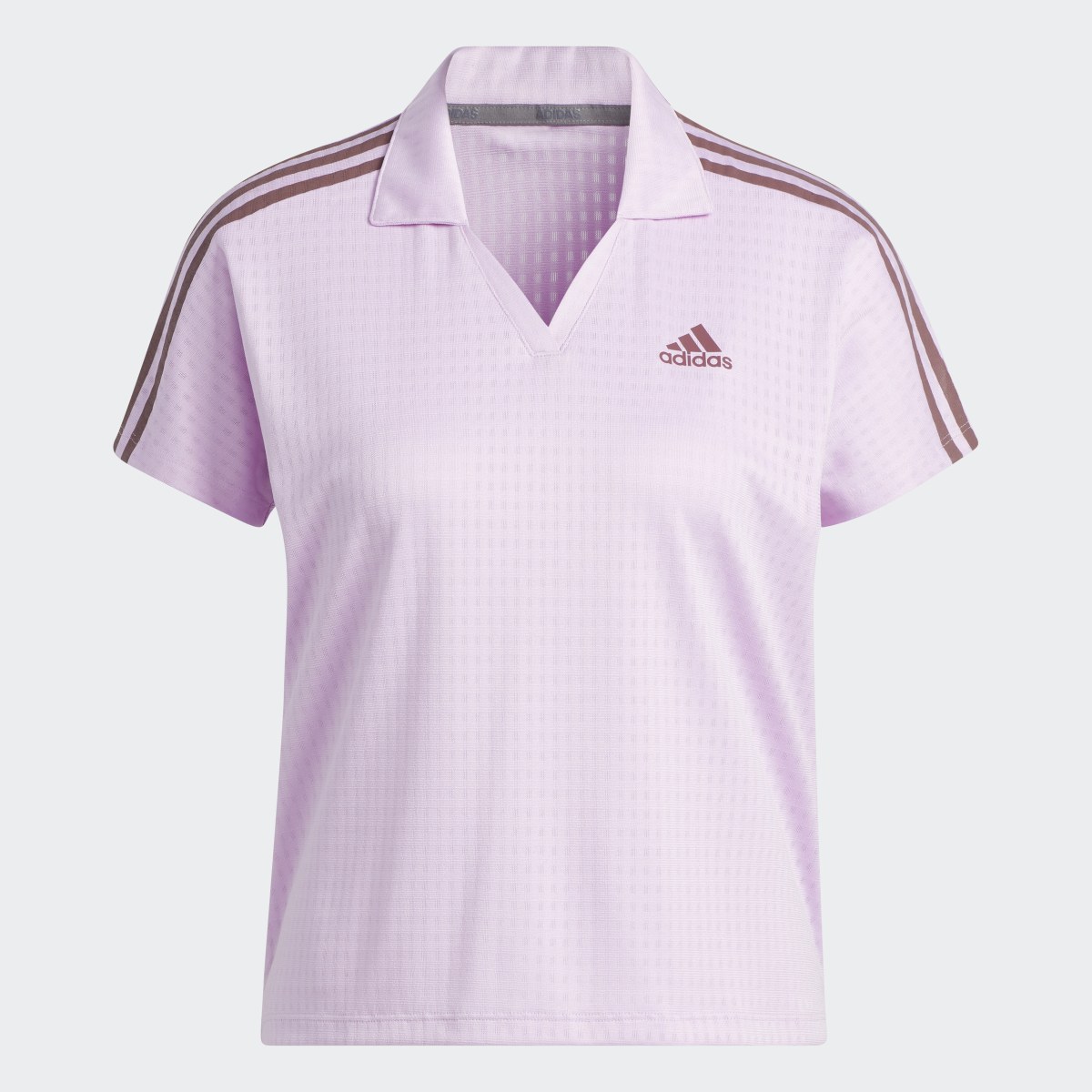 Adidas 3-Stripes Golf Polo Shirt. 5