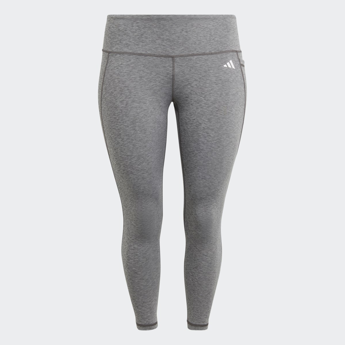 Adidas Optime Stash Pocket Training 7/8 Leggings (Plus Size). 4